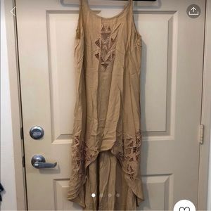 Free people nude cami dress